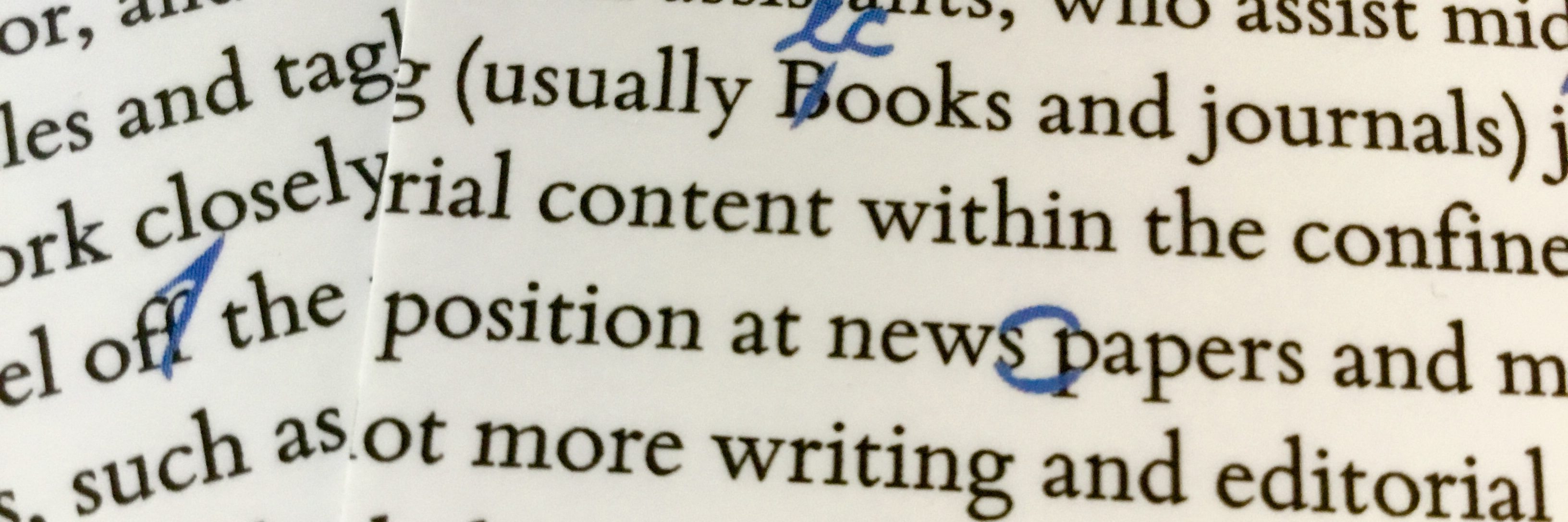 Ead Brown: Freelance Editor